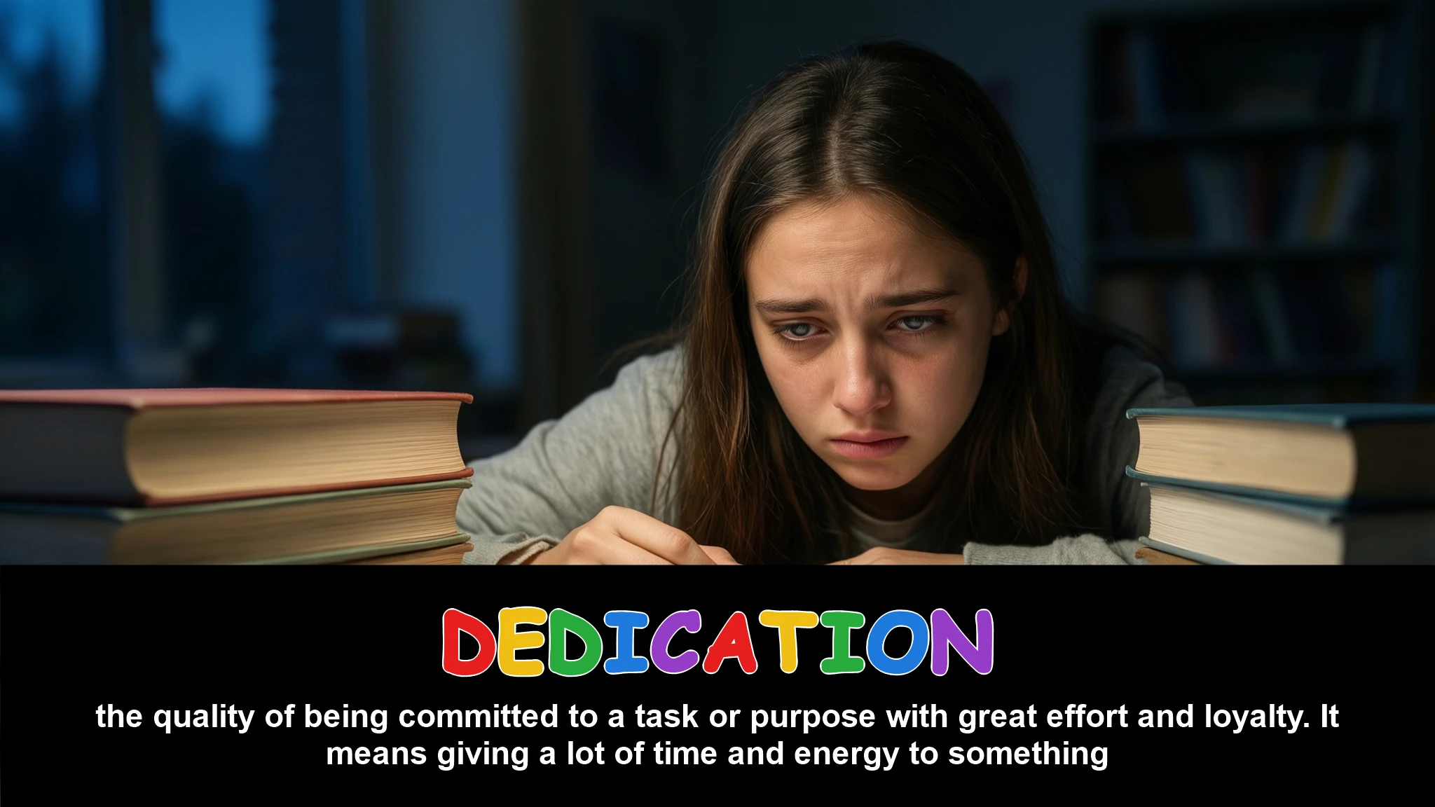 English Illustration for dedication